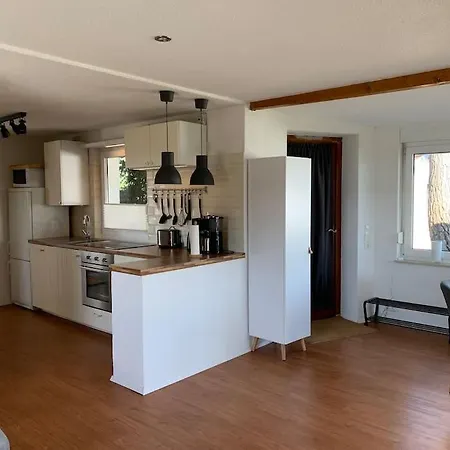 בית נופש Solken Mit Grosser Terrasse Und Kaminofen