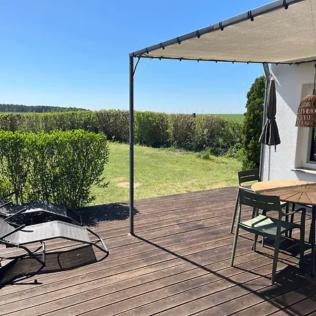Solken Mit Grosser Terrasse Und Kaminofen Prázdninový dům Plau am See