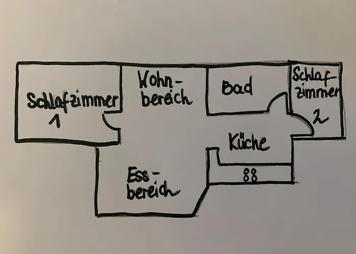 Solken Mit Grosser Terrasse Und Kaminofen Hébergement de vacances