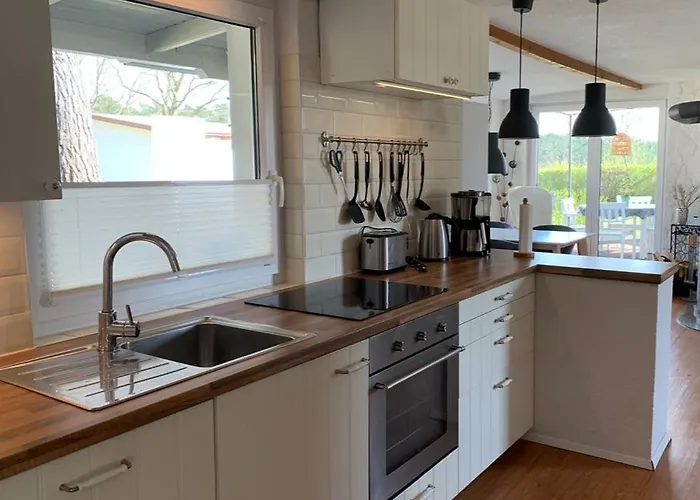 Hébergement de vacances Solken Mit Grosser Terrasse Und Kaminofen Plau am See