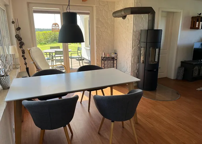 Solken Mit Grosser Terrasse Und Kaminofen * Plau am See