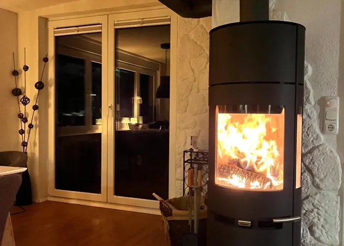 Hébergement de vacances Solken Mit Grosser Terrasse Und Kaminofen Plau am See